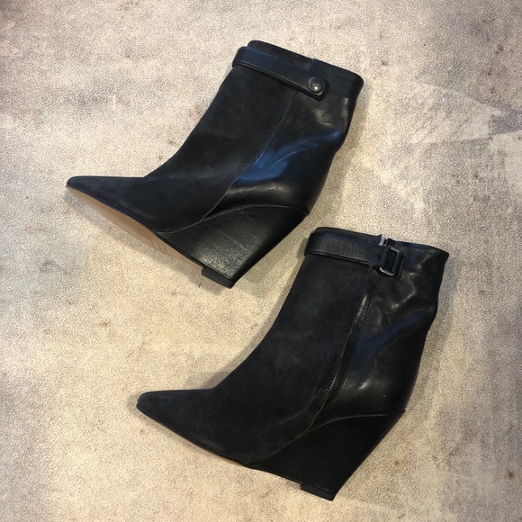 ISABEL MARANT Purdey Wedge Booties - Picture 8 of 9
